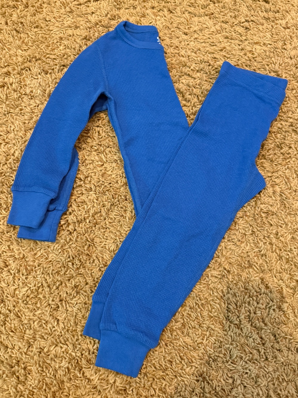 Kids Blue Thermal Bottoms - Athletic Works